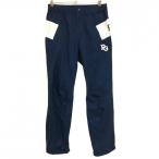  Pearly Gates дождь брюки темно-синий × белый нейлон брюки талия резина мужской 4(M) Golf одежда PEARLY GATES