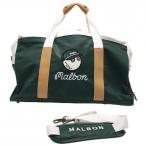 [ прекрасный товар ] maru bon2WAY запирающийся шкафчик сумка зеленый × светло-коричневый × белый обувь место хранения Boston внутри вне карман есть Golf Malbon