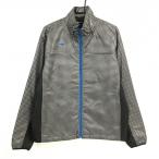 [ новый товар ] Mizuno Golf с хлопком жакет чёрный × серый тысяч птица .. переключатель мужской LL Golf одежда MIZUNO