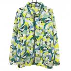 [ очень красивый товар ] Le Coq 2WAY жакет блузон зеленый × желтый × белый общий рисунок мужской 2L Golf одежда 2023 год модели le coq sportif