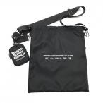 [ очень красивый товар ] тормозные колодки ba колено 2WAY сумка на плечо чёрный × белый ремешок съемный мешочек сумка есть внутри сторона карман Golf MASTER BUNNY EDITION