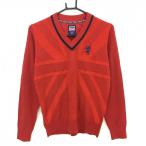 アドミラルセーターレッド×ネイビー...