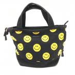 [ прекрасный товар ] Pearly Gates Cart сумка чёрный × желтый Nico Chan общий рисунок Denim Smile Golf PEARLY GATES