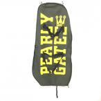  Pearly Gates дорожый рюкзак хаки × желтый Logo принт Golf PEARLY GATES