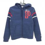 [ прекрасный товар ] Puma Zip Parker . темно-синий × красный рукав линия двойной Zip женский S Golf одежда PUMA