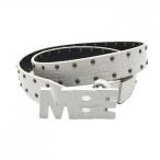  тормозные колодки ba NEAT p тип ремень белый заклепки Logo пряжка женский Golf одежда MASTER BUNNY EDITION