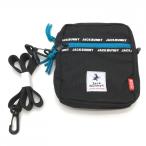 [ не использовался товар ] Jack ba колено ×ECCsakoshu чёрный × голубой сумка на плечо вне карман есть Golf Jack Bunny