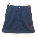  filler Golf юбка темно-синий земля узор Logo .... обратная сторона ворсистый женский LL Golf одежда FILA GOLF