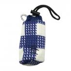 [ очень красивый товар ] Munsingwear одежда мяч кейс темно-синий × белый Glenn проверка kalabina есть Golf Munsingwear