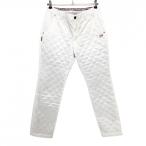 ショッピングedition 【美品】マスターバニー 中綿パンツ 白 蓄熱裏地 ナイロン100% レディース 1(M) ゴルフウェア MASTER BUNNY EDITION
