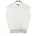  Callaway вязаный лучший белый кромка линия женский M Golf одежда 2024 год модели Callaway