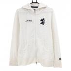  Admiral Zip Parker белый тканый ткань Logo темно-синий двойной Zip мужской L Golf одежда Admiral