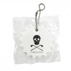 [ не использовался товар ] Mark and rona очарование белый × чёрный Skull не продается брелок для ключа S Golf MARK&LONA