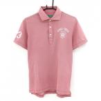 23 район Golf рубашка-поло с коротким рукавом . оттенок красного . Logo .... мужской L Golf одежда 23 район 
