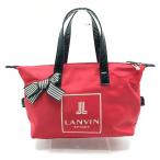  Lanvin sport Cart сумка красный × чёрный Logo .... лента Golf LANVIN SPORT
