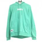 na-fi- тренировочный Parker mint green × белый хлопок 100% футболка мужской XL Golf одежда NAAFY