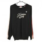 [ очень красивый товар ] Honma свитер чёрный × белый × красный рукав линия вязаный шерсть .V шея мужской XL Golf одежда HONMA