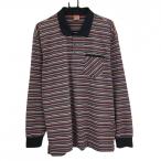  Paradiso рубашка-поло с длинным рукавом многоцветный окантовка . карман есть мужской LL Golf одежда Paradiso