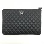 [ не использовался товар ]MU спорт клатч чёрный сумка бардачок Golf M*U SPORTS