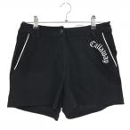  Callaway шорты чёрный × белый Logo .... стрейч женский M Golf одежда 2024 год модели Callaway