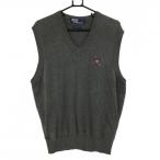  Polo Golf вязаный лучший серый серия хлопок 100% мужской L Golf одежда Ralph Lauren