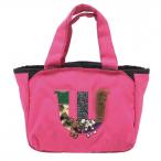 MU спорт Cart сумка розовый нашивка боа термос сумка несколько карман Golf M*U SPORTS