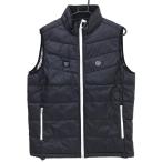 [ новый товар ] Kasco обогреватель встроенный с хлопком лучший чёрный аккумулятор приложен нет воротник обратная сторона ворсистый мужской L Golf одежда Kasco