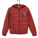  Adidas с капюшоном .2WAY с хлопком жакет красный Logo темно-синий . боа рукав съемный женский M/M Golf одежда adidas