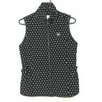 [ очень красивый товар ] Heal Creek с хлопком лучший чёрный × свет бежевый точка рисунок двойной Zip женский 40(M) Golf одежда Heal Creek