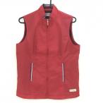 [ прекрасный товар ] Munsingwear одежда внешний лучший красный подкладка сетка тонкий женский M Golf одежда Munsingwear