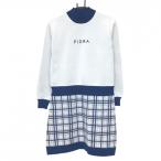 フィドラ長袖ハイネックニットワンピ...