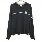 zo-i свитер темный темно-синий . изначальный линия Logo .... шерсть 100% мужской 3(L) Golf одежда ZOY