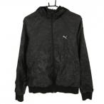  Puma двусторонний Zip Parker чёрный серия общий рисунок обратная сторона чёрный . Logo женский L Golf одежда PUMA