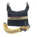 [ очень красивый товар ] Pearly Gates Cart сумка чёрный × Gold плечо с ремешком FR Golf 2024 год модели PEARLY GATES