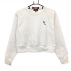  Pearly Gates футболка . светло-серый серия задний принт женский 0(S) Golf одежда 2024 год модели PEARLY GATES