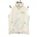 [ прекрасный товар ] Dance With Dragon переключатель жилет белый передний . примерно боа задняя сторона земля узор мужской 2(M) Golf одежда Dance With Dragon