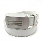  Adidas ремень белый пряжка серебряный мужской Golf одежда adidas