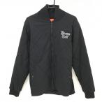 [ очень красивый товар ] Beams Golf с хлопком жакет чёрный стеганое полотно боковой переключатель мужской XL Golf одежда 2024 год модели BEAMS GOLF