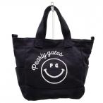 [ не использовался товар ] Pearly Gates Cart сумка темно-синий × белый Nico Chan Smile боковой карман есть Golf PEARLY GATES