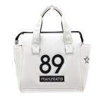  Pearly Gates Cart сумка белый × чёрный Nico Chan Smile звезда внутри карман есть Golf PEARLY GATES