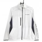  Jun and Rope жакет белый × темно-серый боковой переключатель подкладка сетка мужской M Golf одежда JUN&ROPE