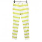 パーリーゲイツパンツ白×イエローギ...