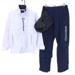 [ очень красивый товар ] TaylorMade непромокаемая одежда (2WAY жакет × брюки ) light purple × темно-синий рукав съемный мужской M Golf одежда TaylorMade