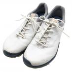 エコー ゴルフシューズ 白系×ネイビー 13180451402 バイオム  メンズ EU42(26.0相当) ゴルフウェア ecco