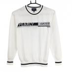 パーリーゲイツセーター白×黒フロン...