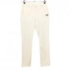 [ прекрасный товар ] Callaway брюки белый Logo темно-синий талия часть резина стрейч женский L Golf одежда Callaway