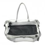  Oacley сумка "Boston bag" белый × светло-серый внутри вне карман плечо с ремешком Golf Oakley