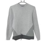  Adidas переключатель свитер серый задняя сторона картон вязаный кромка регулировка шнур женский M Golf одежда adidas