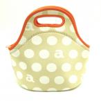 [ очень красивый товар ]aruchibio Cart сумка бежевый × белый точка Golf archivio