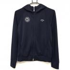 [ очень красивый товар ] Callaway Zip Parker темно-синий Logo принт двойной Zip женский M Golf одежда 2025 год модели Callaway